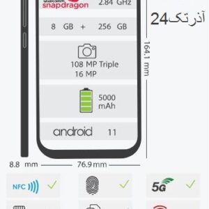 گوشی شیائومی 11T Pro 5G | حافظه 256 رم 8 گیگابایت ا Xiaomi 11T Pro 5G 256/8 GB